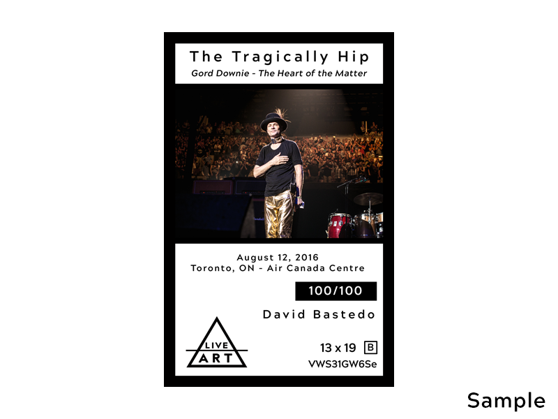 The Tragically Hip - Gord Downie - The Heart of the Matter