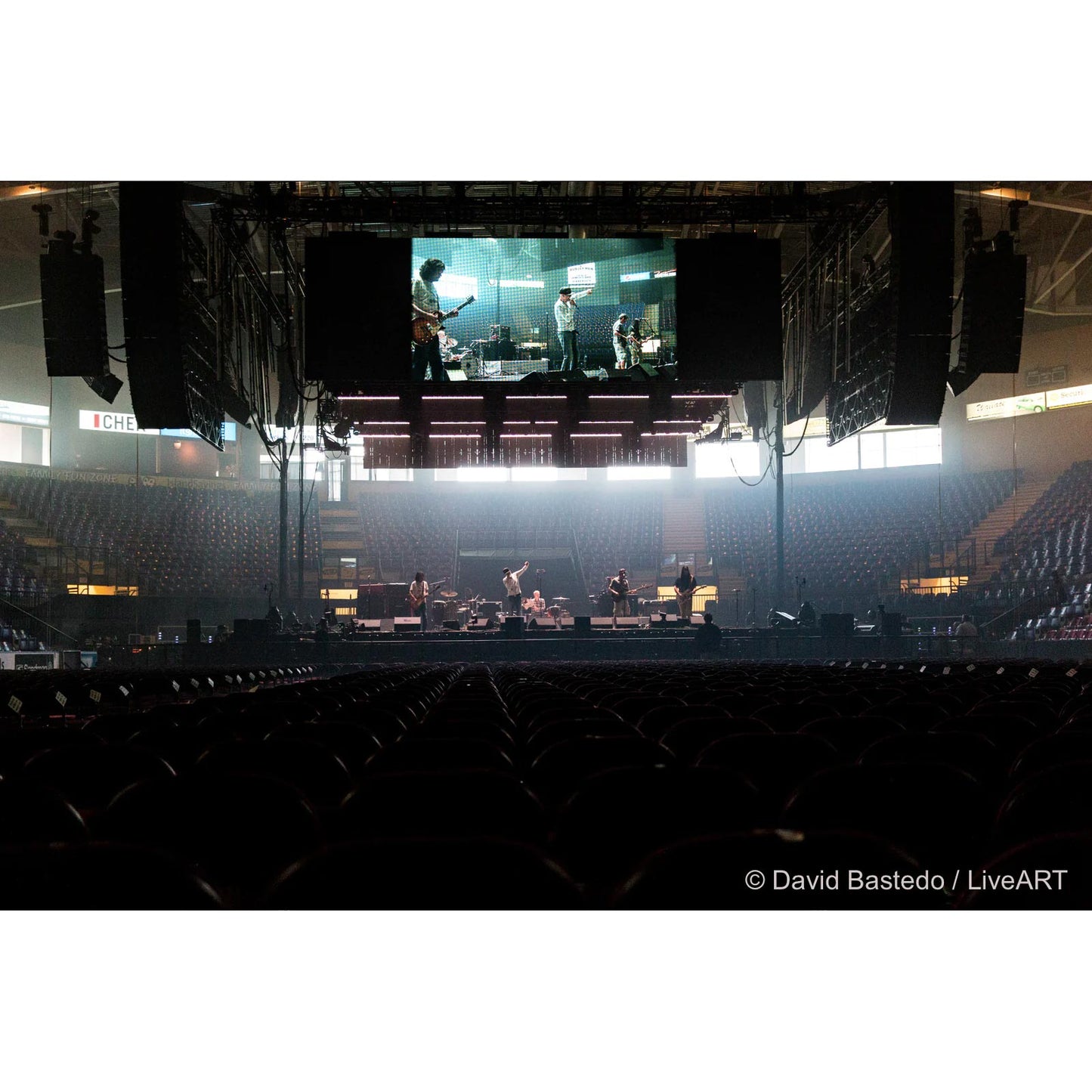 The Tragically Hip – First Soundcheck 2016/07/22 - MMP Tour – Victoria, Save-On-Foods Memorial Centre